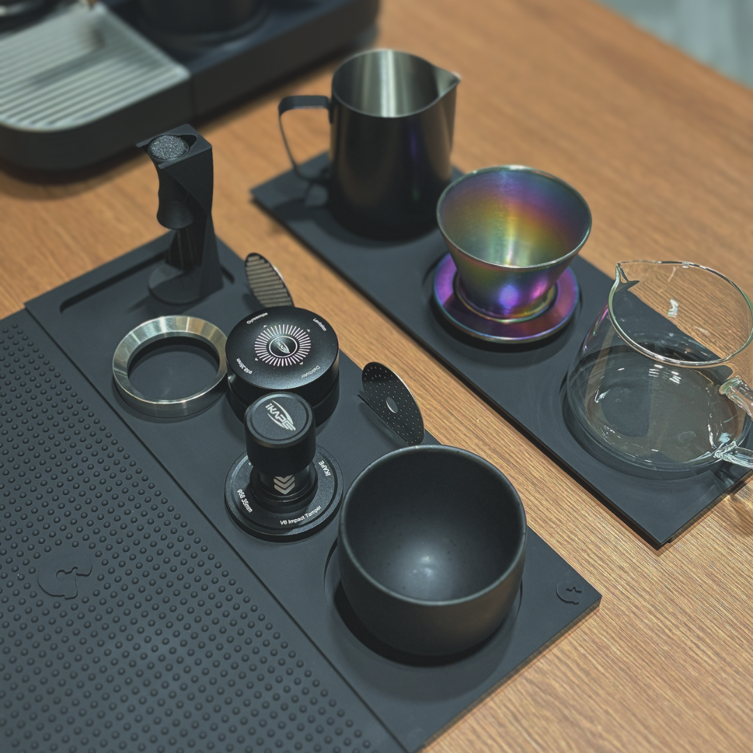 3-in-1 Modular Barista Mat – Grounded & Nestled