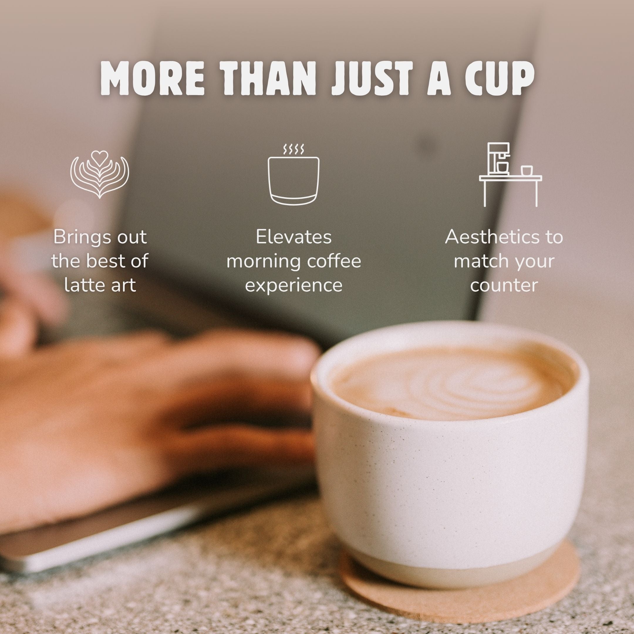 Latte Cups (Set of 2) 250ml